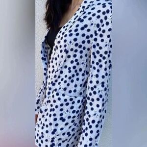 H&M Nostalgic Thin Blazer Size 4 Limited Collection